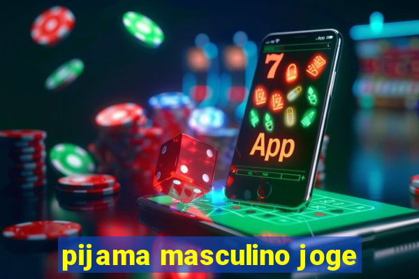 pijama masculino joge